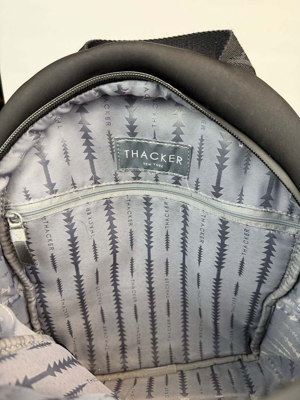 Thacker Ella Neoprene Mini Backpack in Black - Picture 2 of 8